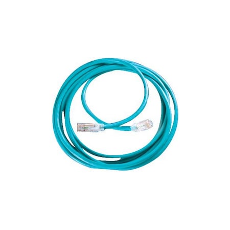 Ortronics CBL ASSY MOD 24-4PR STRANDED, CAT6 IP5 T568A/B 3FT MC6 GT3, BLUE CLARITY MC603-06